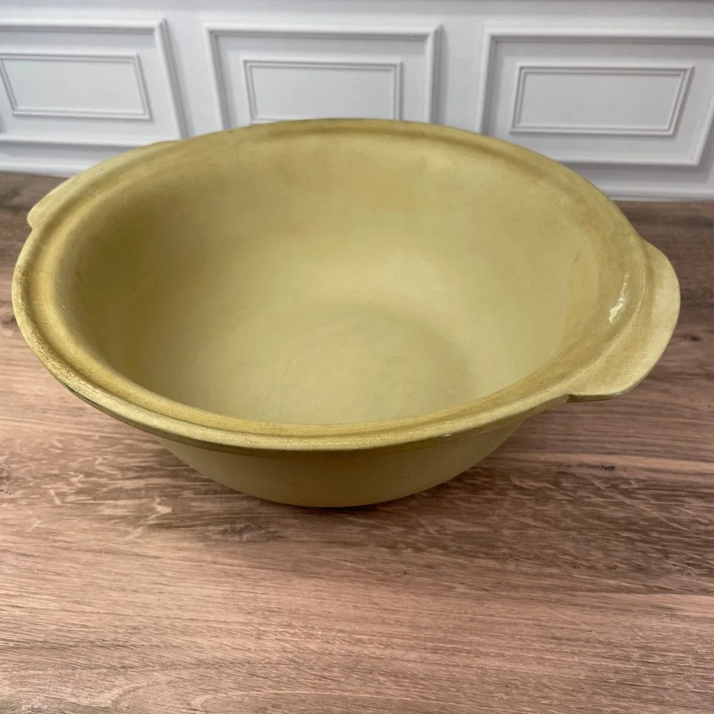 Pampered‎ Chef Family Heritage Collection 12 inch Stoneware Bowl Dish